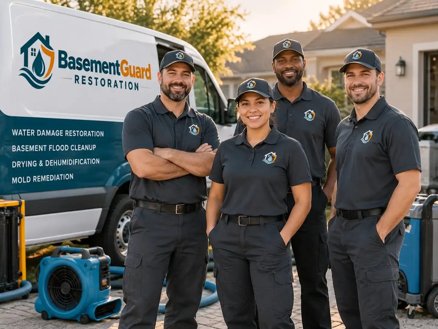 Basement Water Damage Restoration company in Big Oak Flat, CA